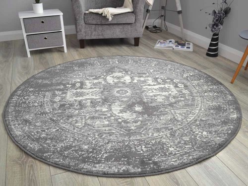 Round rugs modern floor - modern, carpet