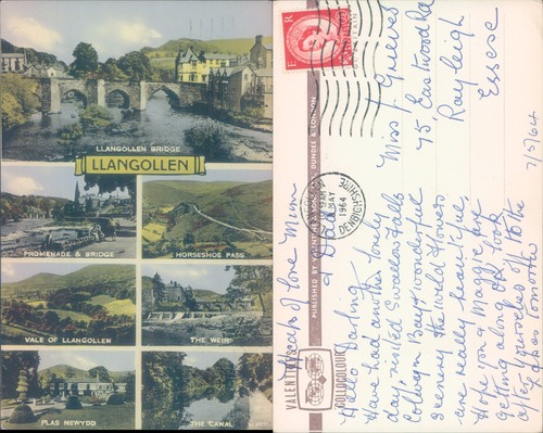 Llangollen views denbighshire - views,