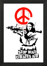 Stop war Framed Wall Art