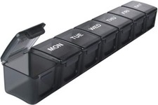 SUKUOS Pill Box 7 Day Extra