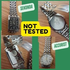 Watches x 2 untested Sekonda