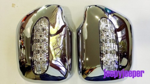 Pair chrome side mirror - pair,