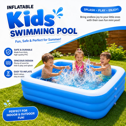 Large family swimming pool - large,