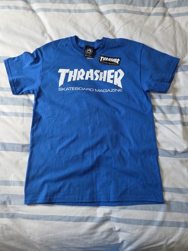 Thrasher shirt blue size - thrasher,