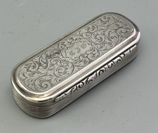 Victorian Silver Snuff Box
