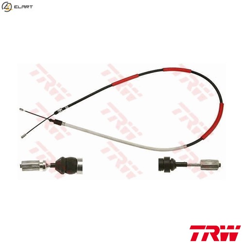 Cable pull parking brake - pull,