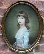 Antique Painting : Portrait Of