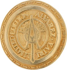 Rare Alvarez Yairi 50th Anniversary 1929 1979 Japan Guitar Vintage Belt Buckle