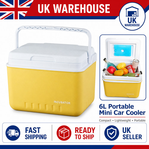 Portable cool box - 6l, insulated
