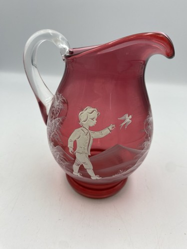 Mary gregory cranberry boy - mary,
