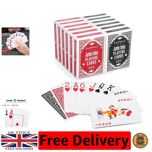 Durable large print playing - durable,