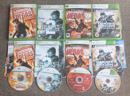 Xbox 360 tom clancy - xbox, games