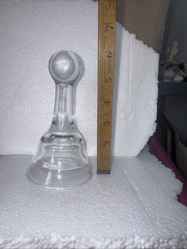 Vintage hand blown clear - 🏆,