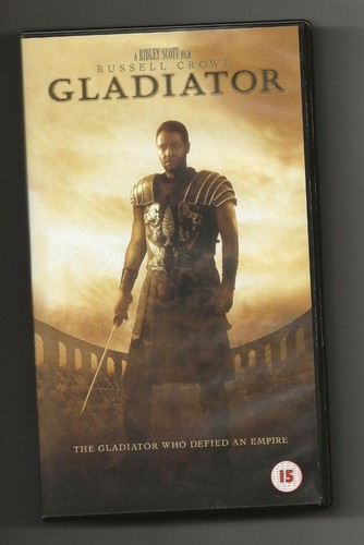 Vhs video gladiator russel - vhs,