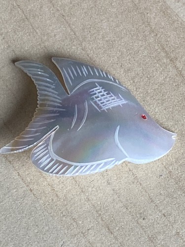 Fish pin badge - fish,