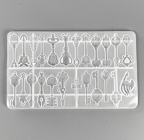 Mould 24pc key silicone - 24pc,
