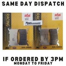 SBS Dual Carbon Front Brake Pads for BMW S 1000 RR Nissin Cal 2021 2022 2023