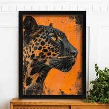 Leopard print wild animal wall - animal,