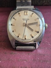 Vintage Sekonda 19 Jewels Mens Watch Spares Or Repair.