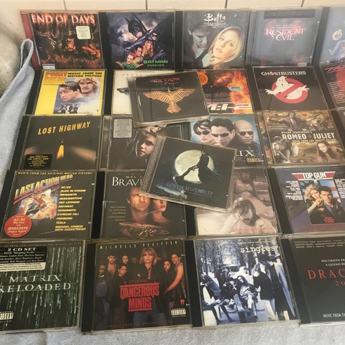 Soundtracks job lot cds - soundtracks,