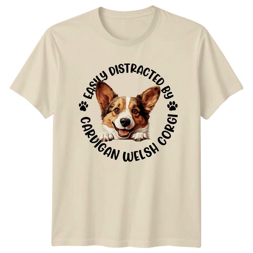 Easily distracted corgi - distracted,