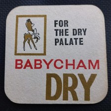 Babycham Beer Mat Showerings