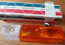 Datsun Sunny front indicator lens NOS 26121-H1600 B110 120Y