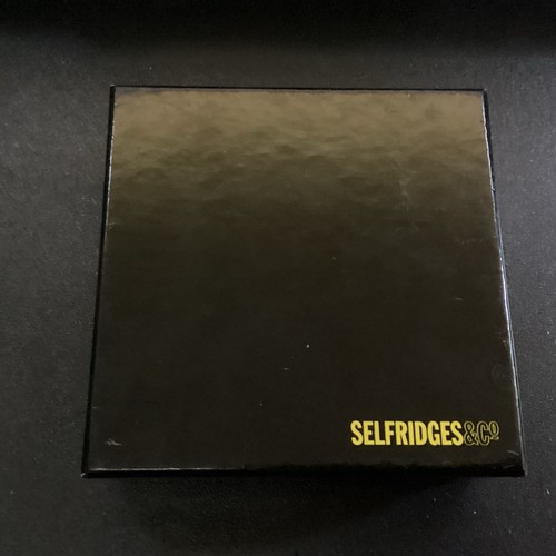Selfridges black empty gift - empty,