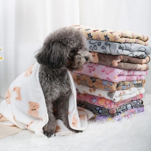 Soft fluffy pet blanket - blanket, warm