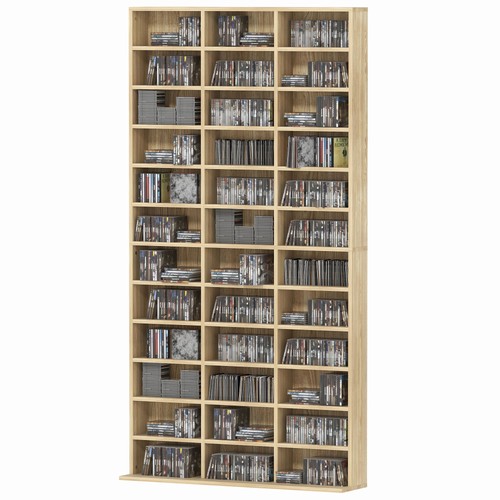 Homcom dvd media storage - homcom,