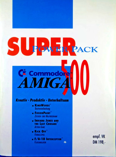 Commodore amiga super power - commodore,
