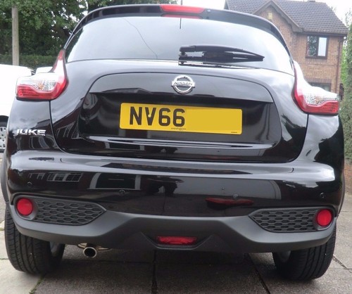 Way rear parking - rear, sensors