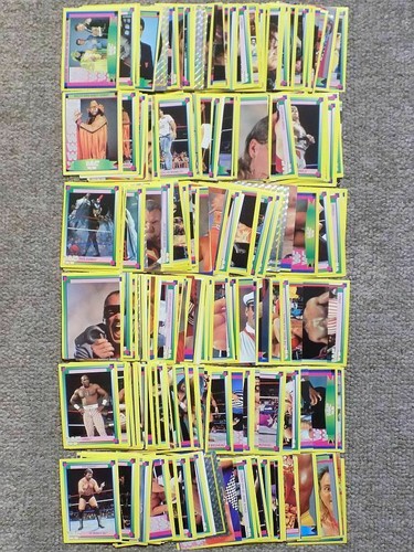 Wwf merlin wrestling stickers - wwf,
