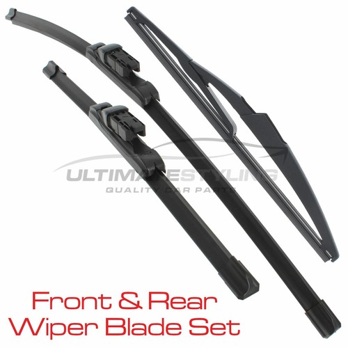 Front wiper blades rear - front,