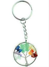 Chakra Tree of Life Keyring