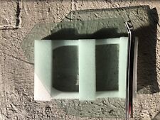 W123 Coupe Rear Window Glass. Green/Right Side/uk Driver Side
