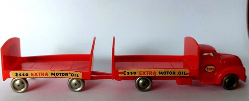 Lego bedford esso truck with - -,