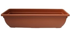 Set Of 2 Trough Plant Pot Long