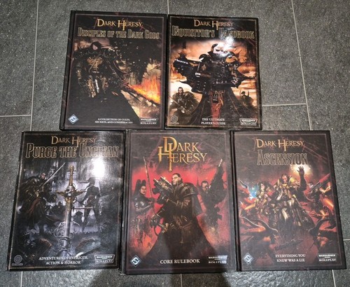 Warhammer 40k dark heresy rpg - heresy,