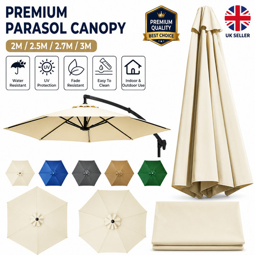Replacement parasol canopy - replacement,