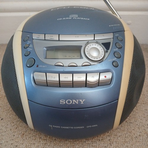 Sony cfd e90l radio fm - e90l, radio,