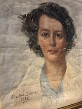 Antique style vintage Oil