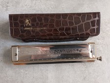 HOHNER HARMONICA C 280 / 64 CHROMATIC PROFESSIONAL MODEL WITH CASE
