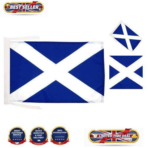 Scottish flag - x, 12''