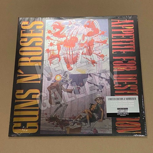 Guns roses appetite for - n,