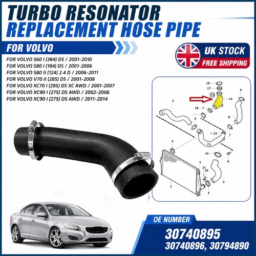 Intercooler turbo hose - intercooler,