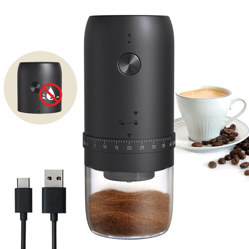 Electric coffee bean grinder - electric,