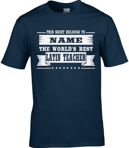 Latin teacher mens - latin,