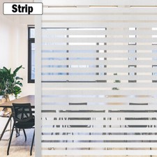 5M Roll Frosted Window Film,Bubble Free,Self Adhesive Etched Privacy Glass.Vinyl