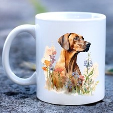 Pet Dog Mug, watercolour